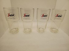 4 Segafredo Gläser 0,3 l