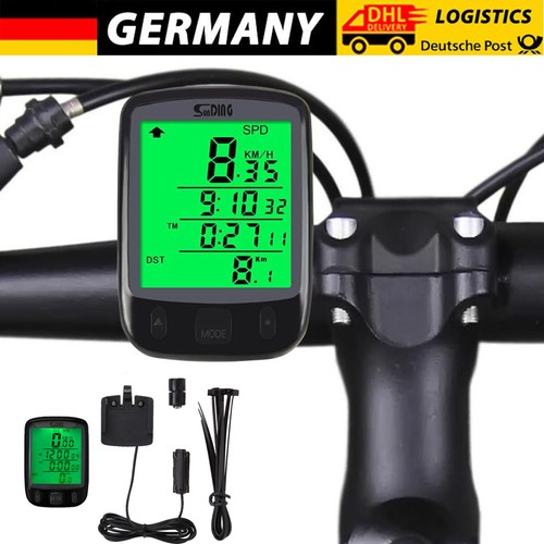 Fahrradcomputer tachometer lcd - fahrradcomputer,