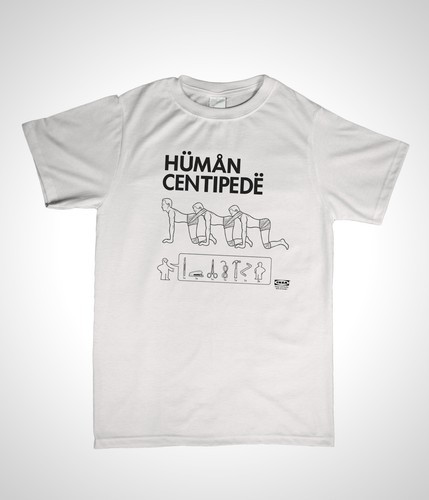 Human centipede shirt vs - human,