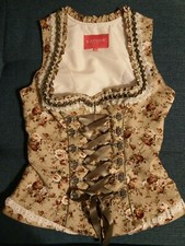 Trachtenmieder Dirndlkorsett Original Krüger Größe 34 XS