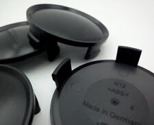 4x Nabenkappen Felgendeckel 75mm  71,5mm schwarz für Alufelgen  N12 S