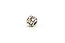 Pandora Bead 790383 Tivoli Blumen Charm Sterlingsilber und 14K Gold