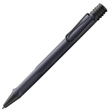 LAMY Safari Black Steel Kugelschreiber Strichbreite M Ergonomische Griffzone