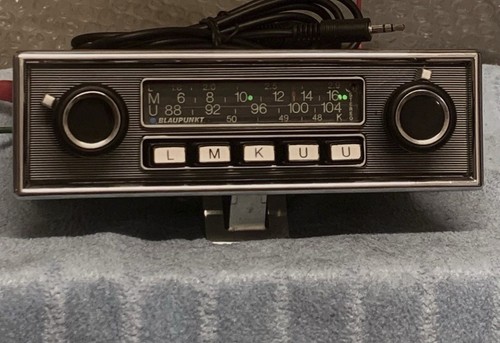 Oldtimer autoradio blaupunkt - autoradio,