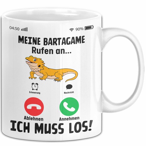 Meine bartagame rufen - rufen, an