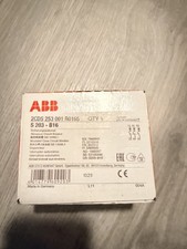 ABB Leitungsschutzschalter S203-B16 B16A 3polig 6kA
