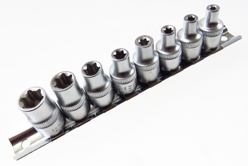Torx steckschlüssel satz - torx, 3/8"