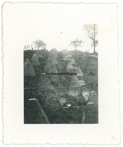Orig foto panzersperren - foto,