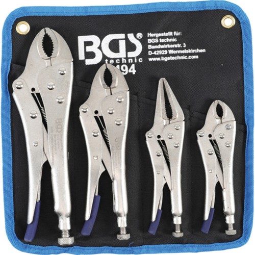 Bgs gripzangen satz 4 tlg - -, gripzangen-satz