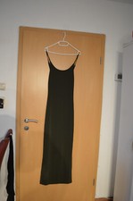 Maxi sommer Trägerkleid Olive