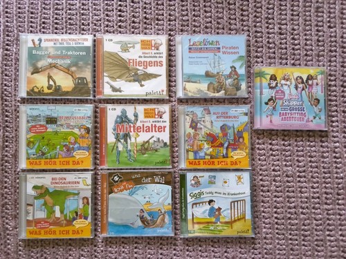 10x kinder hörspiel cds - 10x, &