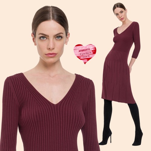 Wolford merino rib - dress, s