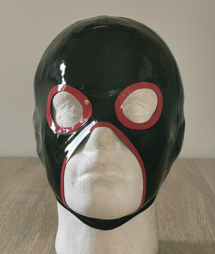 Gummi latex kammerjäger maske - gummi,