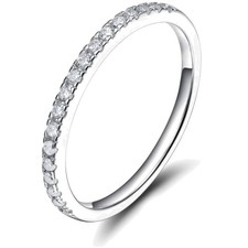 Eternity Ring Damen Silber 925