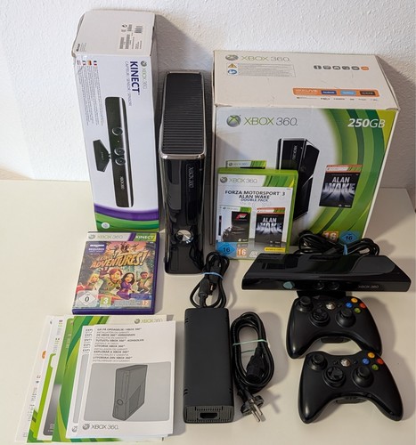 Xbox 360 250 konsole - s,
