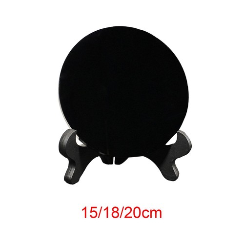 Obsidian scheibe runder - scheibe,