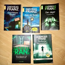 5x Andreas Franz- Bücherpaket