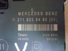 Original Mercedes Benz E-Klasse W211 Tür Steuergerät Vorne Rechts 2118208485