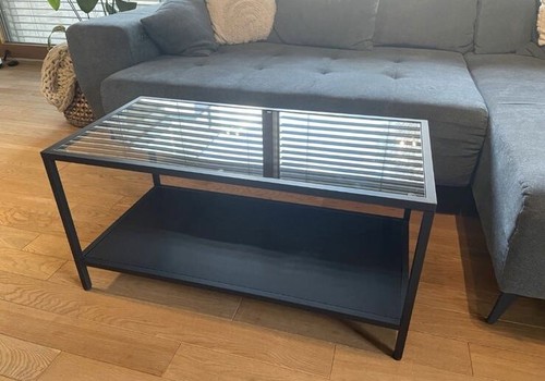 Couchtisch glas metall - couchtisch,