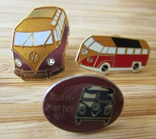 3 x Volkswagen Bulli T1 Pin /
