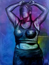 Dicke Frau Fitness Sportlich