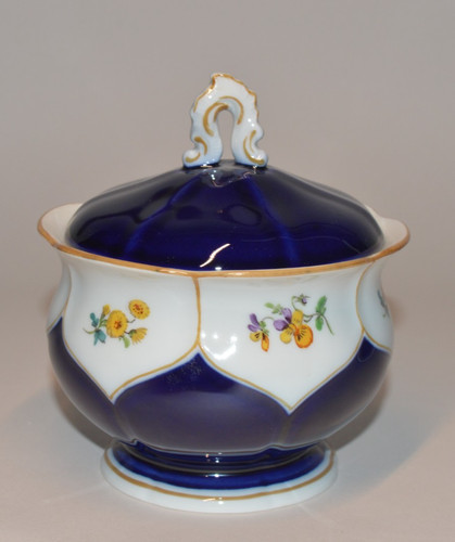 Meissen porzellan zuckerdose - meissen,