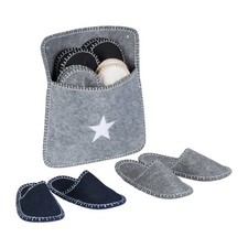 Gästehausschuhe 6 Paar Filzpantoffeln Gästepantoffeln Hausschuhe Set Filzschuhe