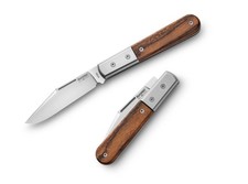 LionSteel Shuffler Barlow Santos Wood Slipjoint M390 Stahl Gentlemen Knife