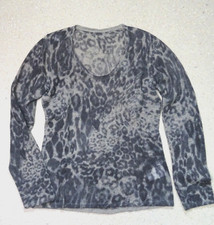 Public Pullover Sweatshirt Strick Damen Gr.36 langarm großer Ausschnitt