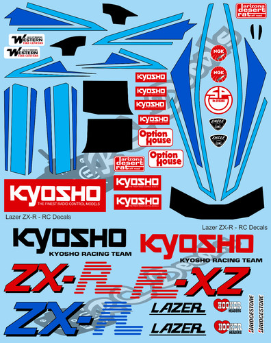 Vintage kyosho lazer - kyosho,