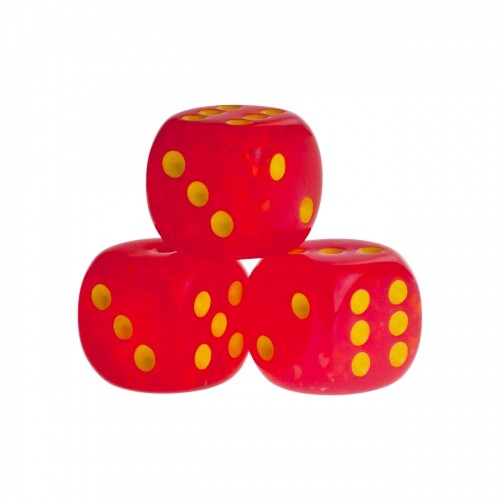 Würfel las vegas rot - würfel,