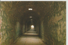 PERGAMON, TÜRKEI - PASSAGEWAY OF ASKLEPION FARBIGE POSTKARTE