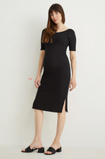 Umstandskleid Gr. S 36 schwarz