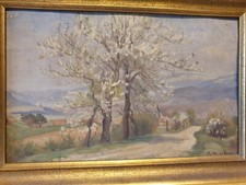 Rudolf Bechstein Gemälde alt Rarität