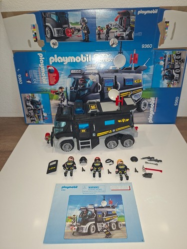 Playmobil 9360 sek truck - playmobil,