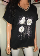 La Rosa Shirt schwarz