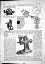 Alte 1885 Shaw hydraulische