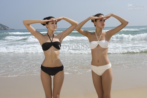 Neckholder bikini set - 2,