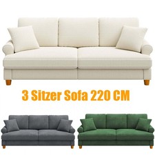 220cm 3Sitzer Sofa Chenille