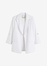 Lässiger Blazer mit 7/8