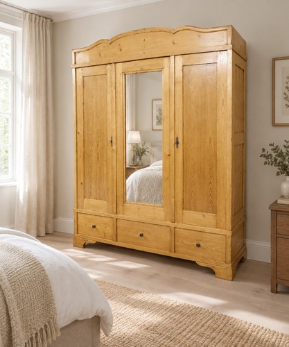 Antiker kleiderschrank - antiker,