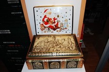 2 x große alte Blechdose