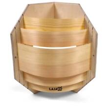 Sauna Lampenschirm ''Piazza'' Espenholz mit FSC-Zertifizierung - handarbeit