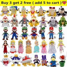 Super Mario Bros Plüsch Plüschtier Stofftier Spielzeug Kinder Geschenke Toys DE