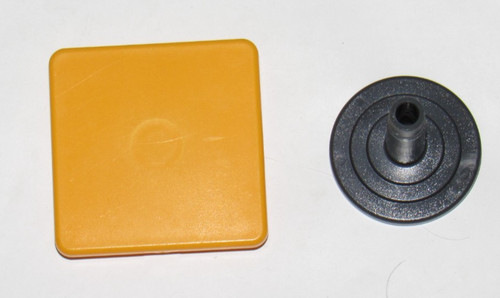 Playmobil tisch platte - tisch, gelb