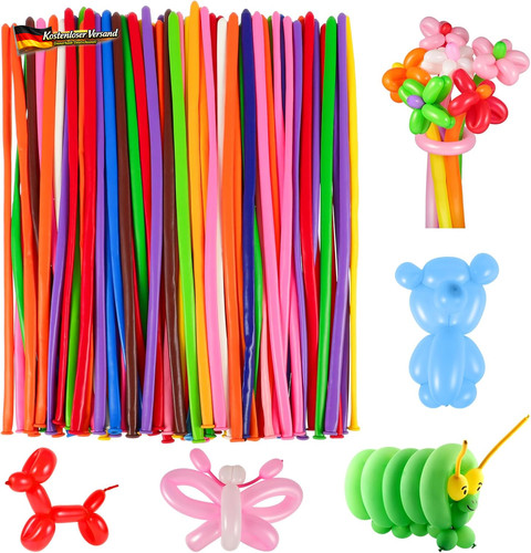 Modellierballons 30cm bunt