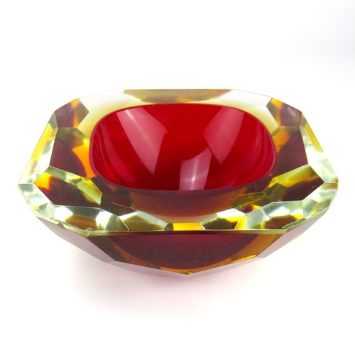 Murano glas aschenbecher - murano,