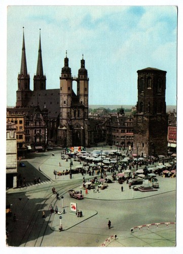 Foto halle saale markt - foto,