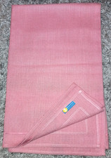 Sehr schöne Vintage Tischdecke PICHLER DECKE, rosa, 160 x120 cm, pflegeleicht