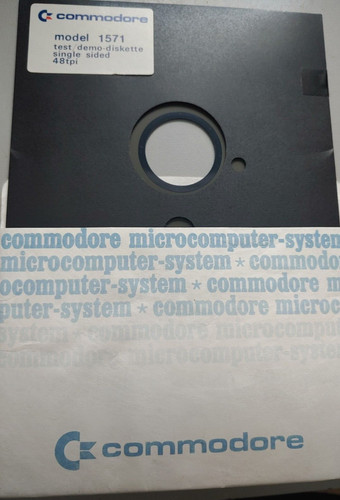 Commodore model 1571 - 1571, test